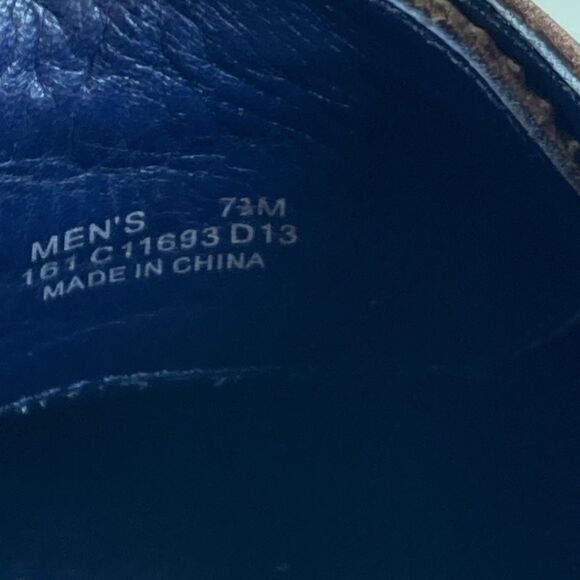 Cole Haan Shoes Mens Size 7.5 Brown Cooper Square Wingtip Oxford Dress Shoes - Picture 13 of 13